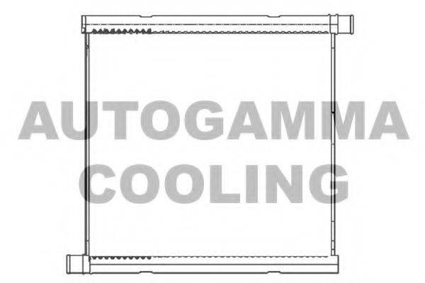 AUTOGAMMA 105450 Радиатор, охлаждение двигателя