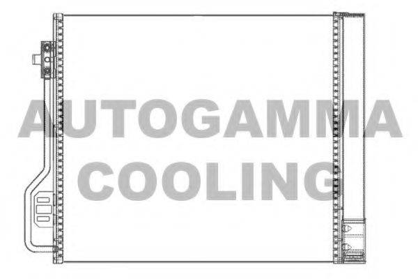AUTOGAMMA 105477 Конденсатор, кондиционер