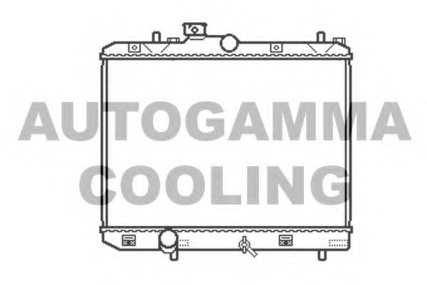 AUTOGAMMA 105493 Радиатор, охлаждение двигателя