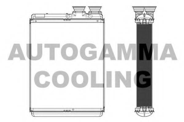 AUTOGAMMA 105515 Теплообменник, отопление салона