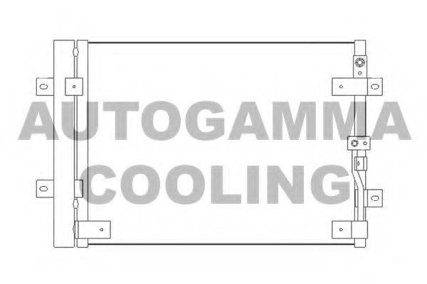AUTOGAMMA 105599 Конденсатор, кондиционер