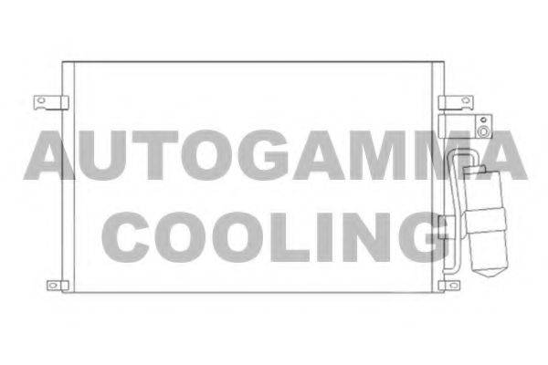 AUTOGAMMA 105609 Конденсатор, кондиционер