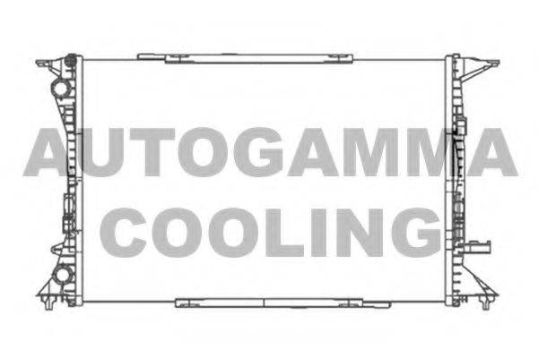 AUTOGAMMA 105612 Радиатор, охлаждение двигателя