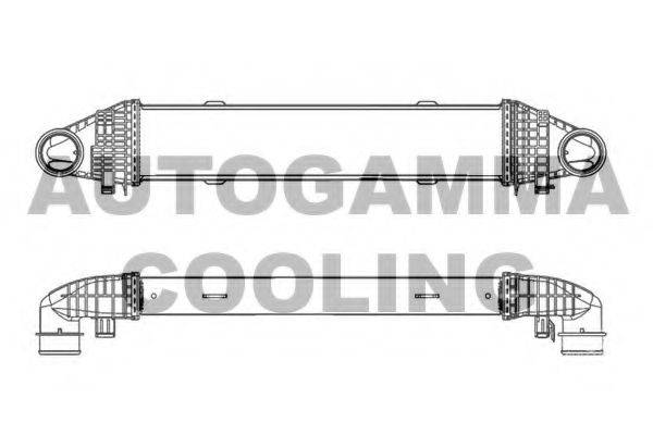 AUTOGAMMA 105634 Интеркулер