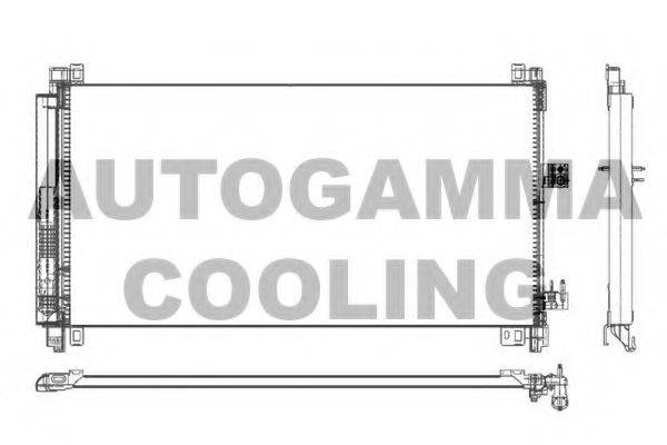 AUTOGAMMA 105642 Конденсатор, кондиционер