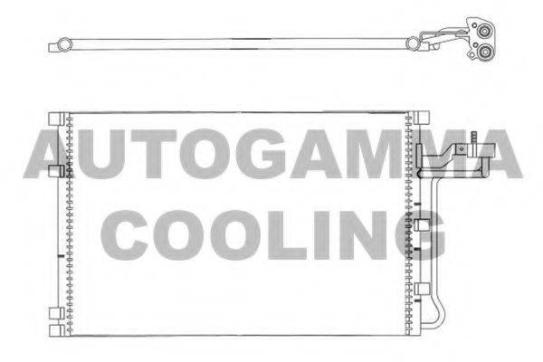 AUTOGAMMA 105650 Конденсатор, кондиционер