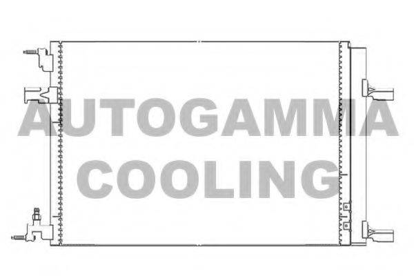 AUTOGAMMA 105711 Конденсатор, кондиционер