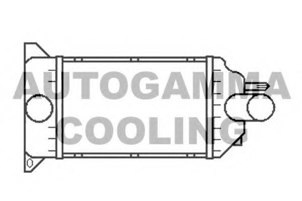 AUTOGAMMA 105723 Интеркулер