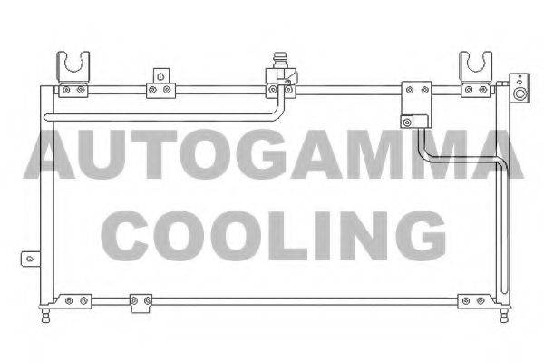 AUTOGAMMA 105729 Конденсатор, кондиционер