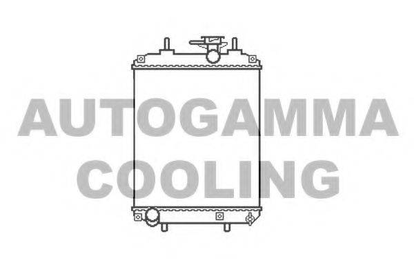 AUTOGAMMA 105790 Радиатор, охлаждение двигателя
