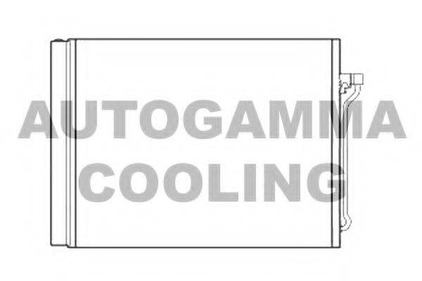 AUTOGAMMA 105861 Конденсатор, кондиционер