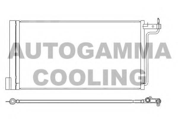 AUTOGAMMA 105880 Конденсатор, кондиционер