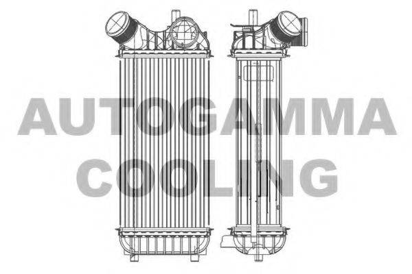 AUTOGAMMA 105911 Интеркулер