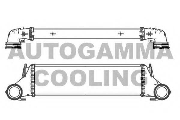 AUTOGAMMA 105914 Интеркулер