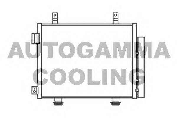 AUTOGAMMA 105973 Конденсатор, кондиционер