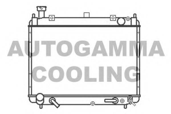 AUTOGAMMA 107056 Радиатор, охлаждение двигателя