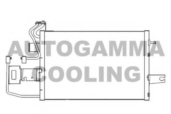 AUTOGAMMA 107066 Конденсатор, кондиционер