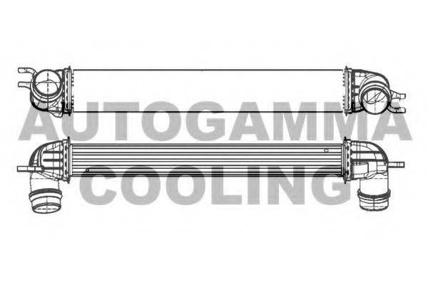 AUTOGAMMA 107106 Интеркулер