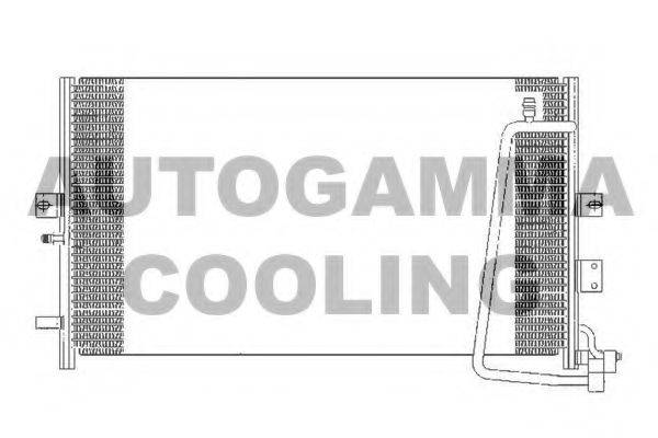 AUTOGAMMA 107141 Конденсатор, кондиционер