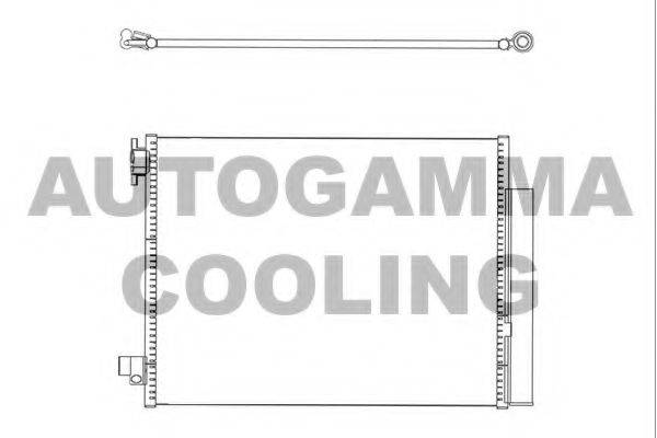 AUTOGAMMA 107145 Конденсатор, кондиционер