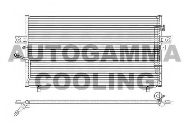 AUTOGAMMA 107158 Конденсатор, кондиционер