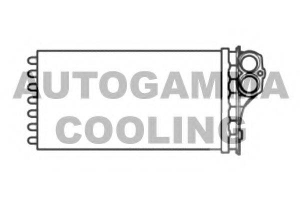 AUTOGAMMA 107263 Теплообменник, отопление салона
