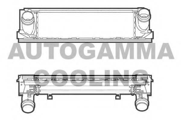 AUTOGAMMA 107298 Интеркулер