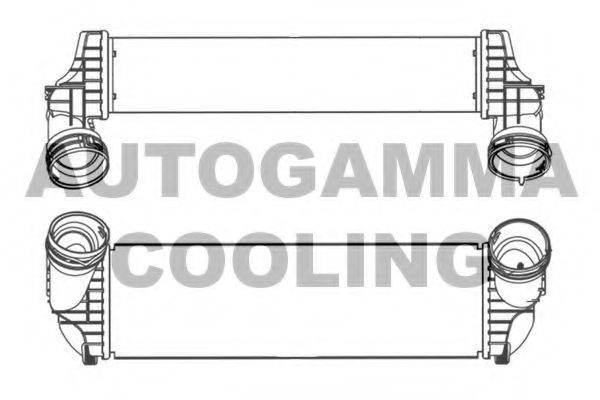 AUTOGAMMA 107307 Интеркулер