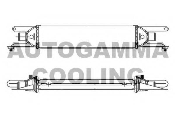 AUTOGAMMA 107309 Интеркулер