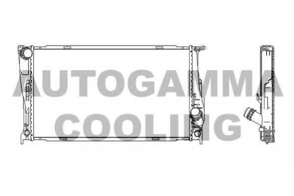 AUTOGAMMA 107354 Конденсатор, кондиционер