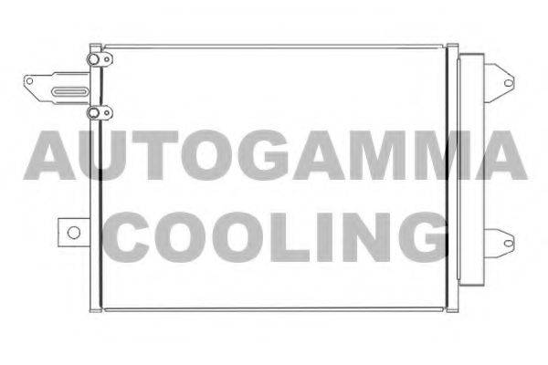 AUTOGAMMA 107418 Конденсатор, кондиционер