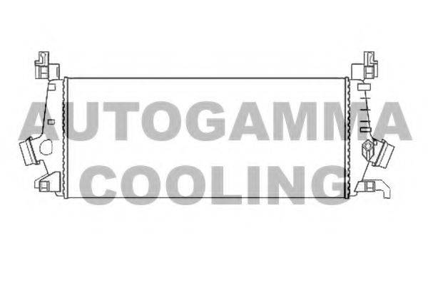 AUTOGAMMA 107483 Интеркулер