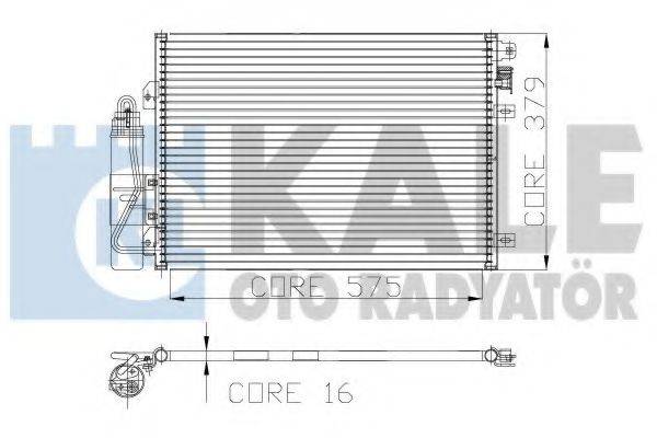 KALE OTO RADYATOR 128200