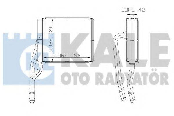 KALE OTO RADYATOR 177400