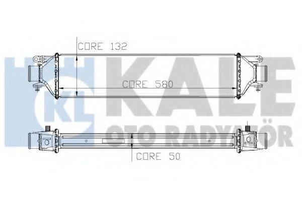 KALE OTO RADYATOR 196500 Интеркулер