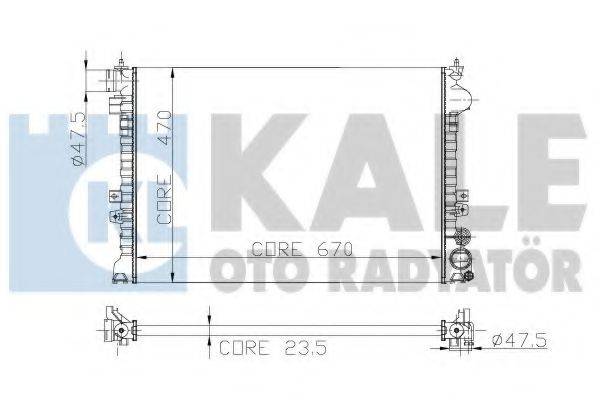 KALE OTO RADYATOR 217400