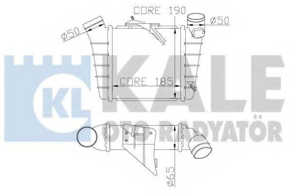 KALE OTO RADYATOR 342300 Интеркулер