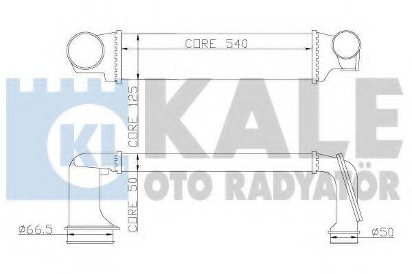 KALE OTO RADYATOR 343300 Интеркулер