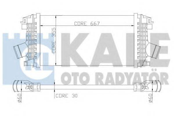 KALE OTO RADYATOR 344900 Интеркулер