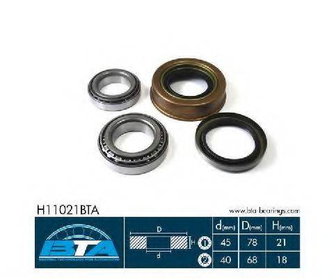 BTA H11021BTA Комплект подшипника ступицы колеса