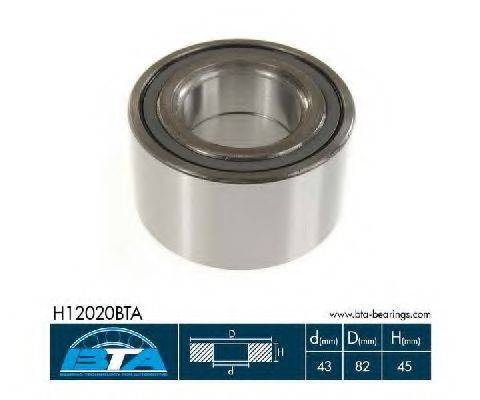 BTA H12020BTA Комплект подшипника ступицы колеса