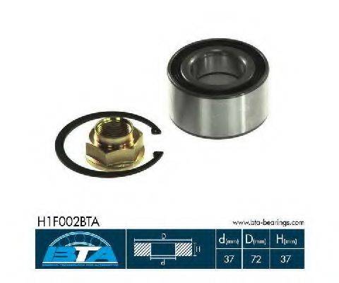 BTA H1F002BTA Комплект подшипника ступицы колеса