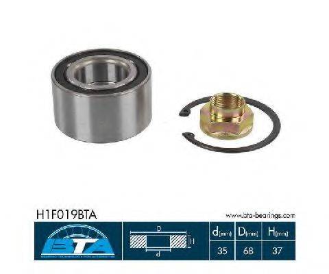 BTA H1F019BTA Комплект подшипника ступицы колеса