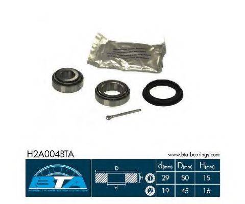 BTA H2A004BTA Комплект подшипника ступицы колеса