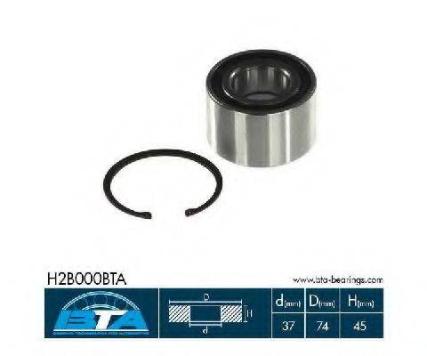 BTA H2B000BTA Комплект подшипника ступицы колеса