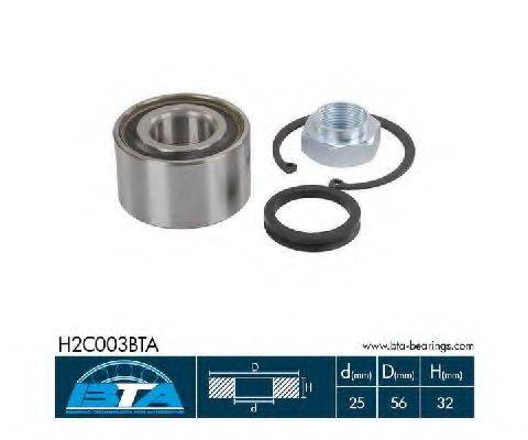 BTA H2C003BTA Комплект подшипника ступицы колеса