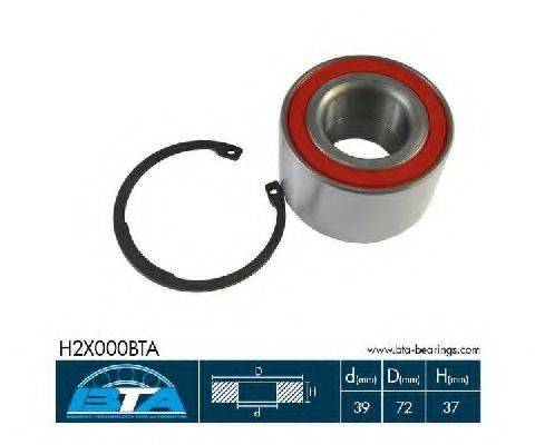BTA H2X000BTA Комплект подшипника ступицы колеса