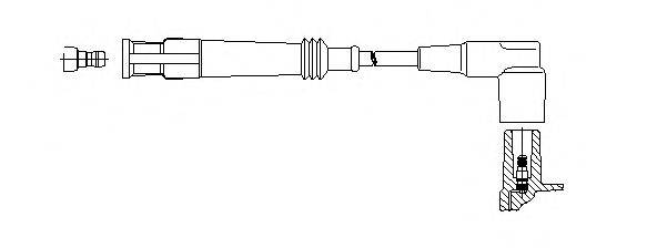 BREMI 12635 Провод зажигания