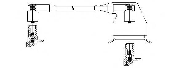BREMI 13075 Провод зажигания