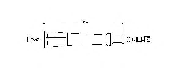 BREMI 132135 Вилка, свеча зажигания